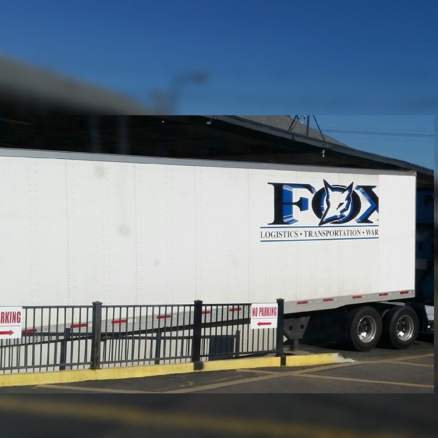 white fox logistics trailer