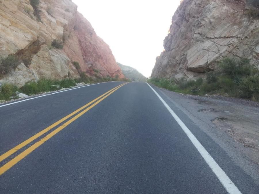 truckers road scenery pictures of salt river canyon Arizona