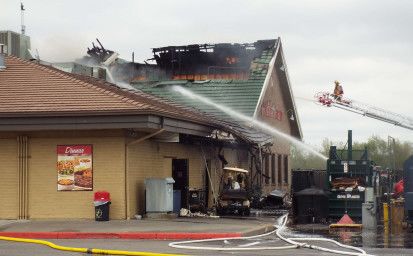 Flying J Travel Center fire Salina Kansas