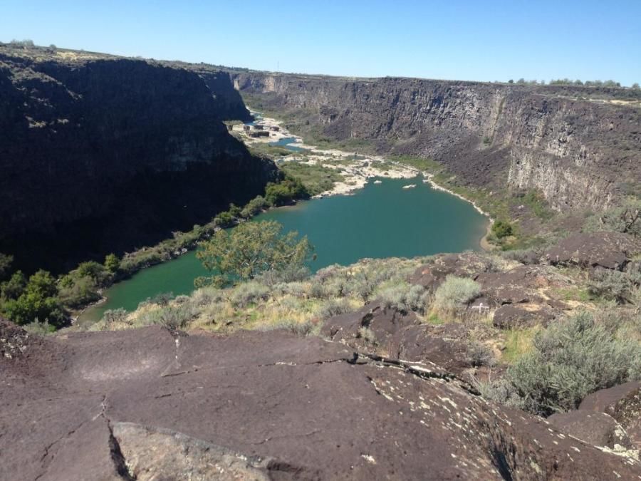 Snake River Canyon in Twin Falls, ID