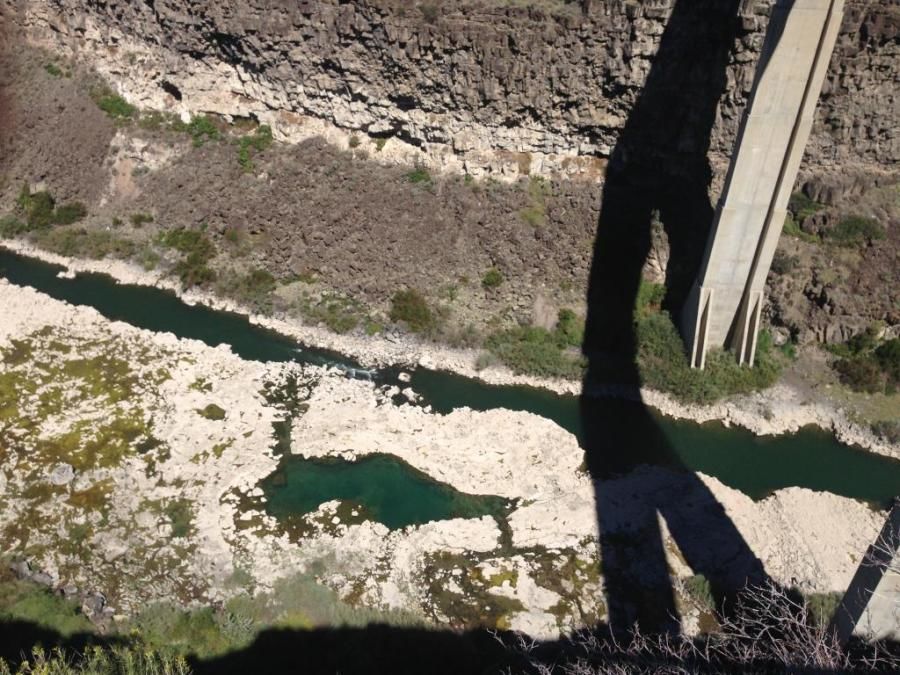 Hensen Bridge Snake River Canyon in Twin Falls, ID