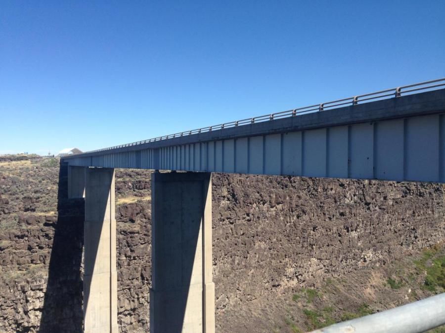 Hensen Bridge Snake River Canyon in Twin Falls, ID