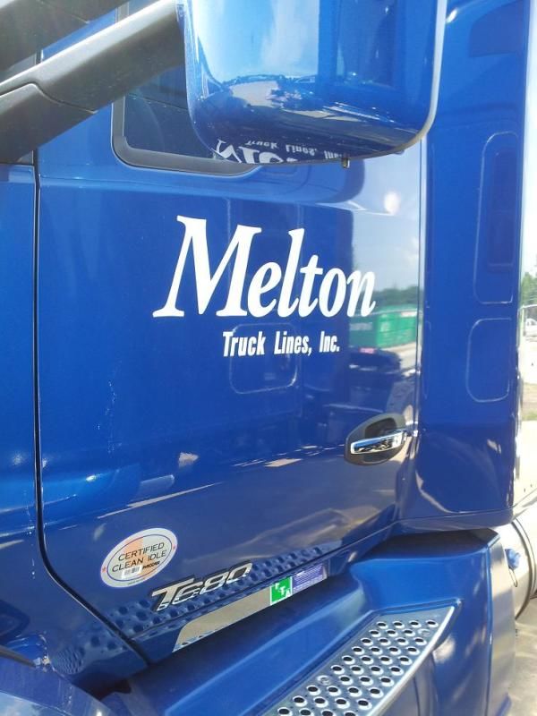 brand new melton trainers truck