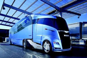 aerodynamic concept tractor-trailer truck