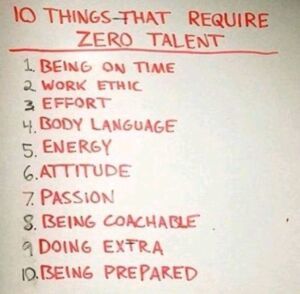 10 Things Zero Talent
