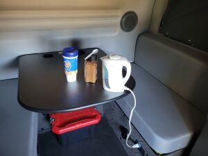 Coffee in the truck