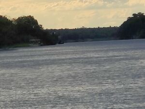 Floating on the Zambezi River
