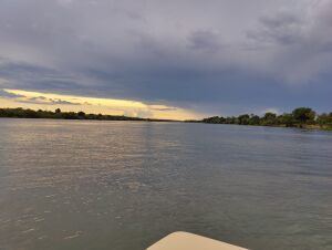 Boat ride on the Zambezi River