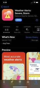 Weather Alerts App