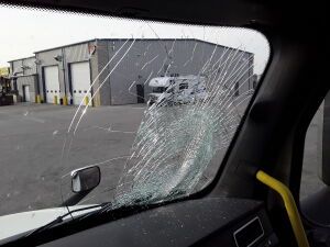 windshield interior