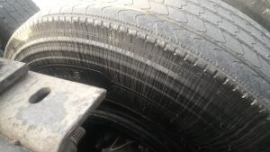 Bad oil leak from wheel seals.