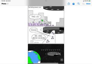 There is a vacuum in space.