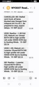 WYODIT Text Messages