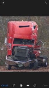 The truck that hit me