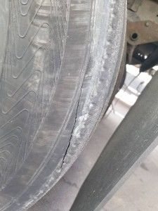 Tire damage